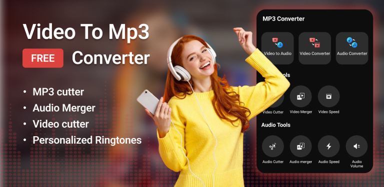 Video to MP3 App Interface